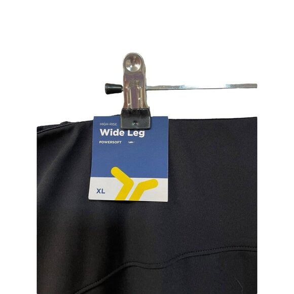 Old Navy High Rise Wide Leg Powersoft Pullon Pants Elastic Waist XL NWT Black - Picture 4 of 8